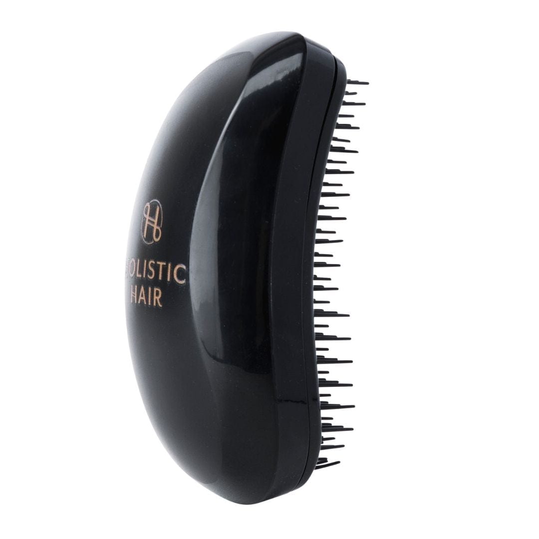 Eco-friendly Wet &amp; Dry Detangling Brush with soft and medium bristles for gentle detangling, scalp massage, and styling on wet or dry hair.